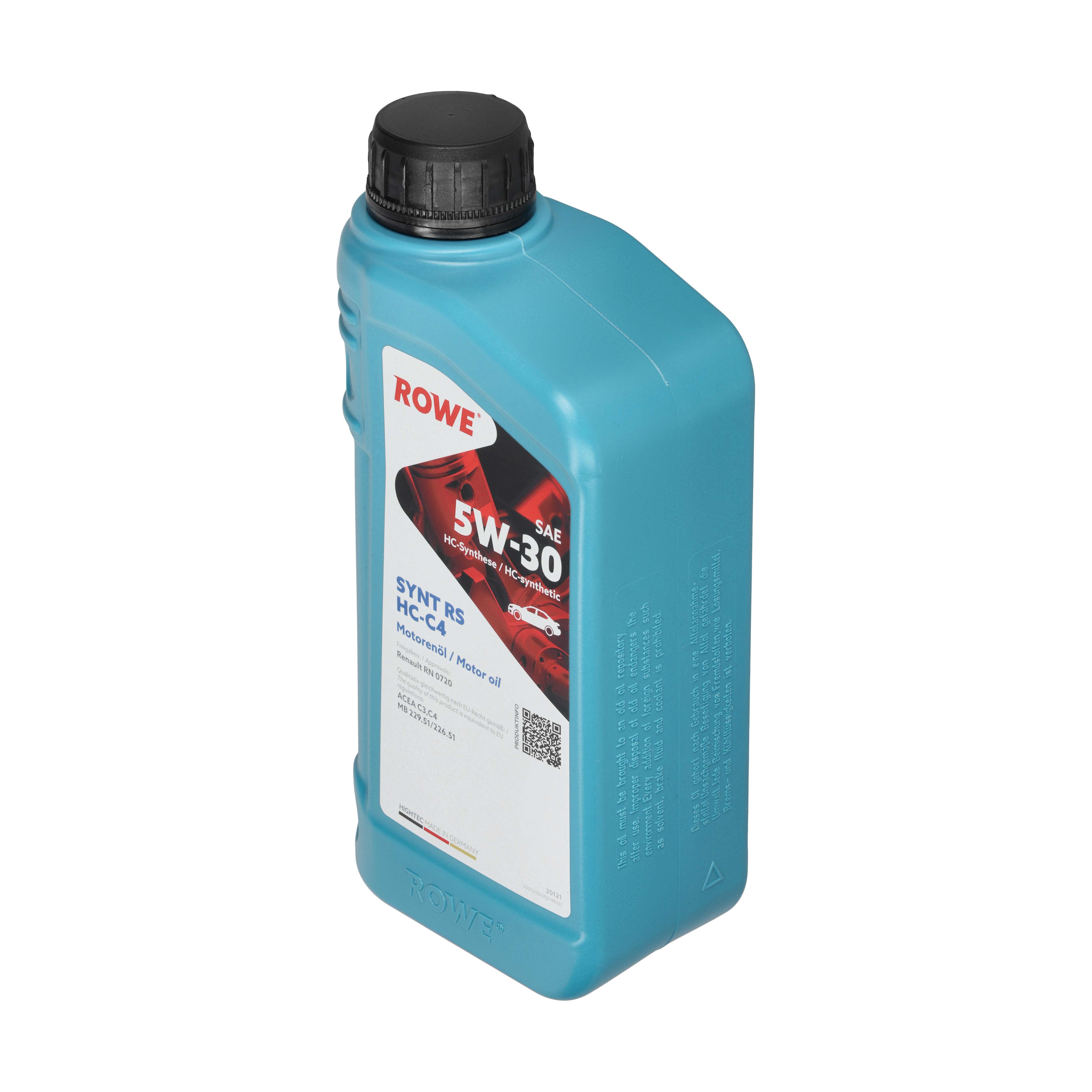 ROWE Motoröl HIGHTEC SYNT RS SAE 5W-30 HC-C4 [1 L] 20121001099 1l