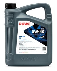 ROWE Motorl "HIGHTEC SYNTH RS SAE 0W-40 (5 L)", Art.-Nr. 20020-0050-99