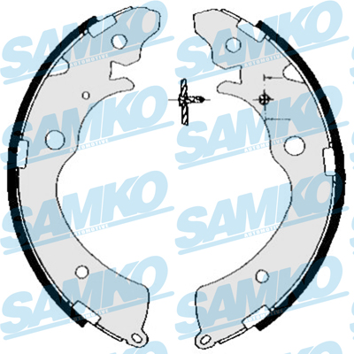 SAMKO Bremsbackensatz 85690 für HONDA MAZDA Suzuki