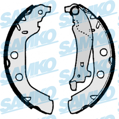 Samko Bremsbackensatz 87180 Für Peugeot