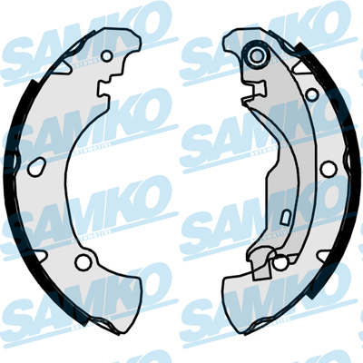 SAMKO Bremsbackensatz 87160 für Fiat
