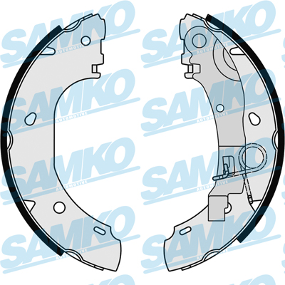 Samko Bremsbackensatz 88540 Für Piaggio Fiat Peugeot