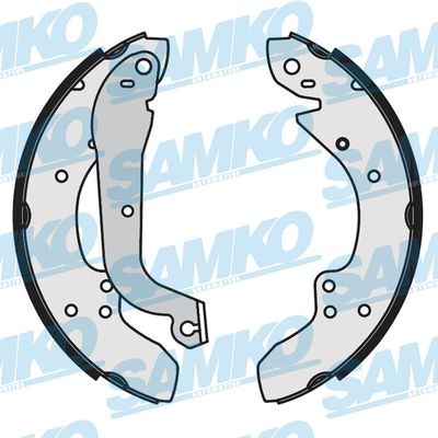 Samko Bremsbackensatz 80930 Für Peugeot Fiat Citroën Talbot