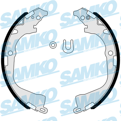 Samko Bremsbackensatz 81011 Für Fiat