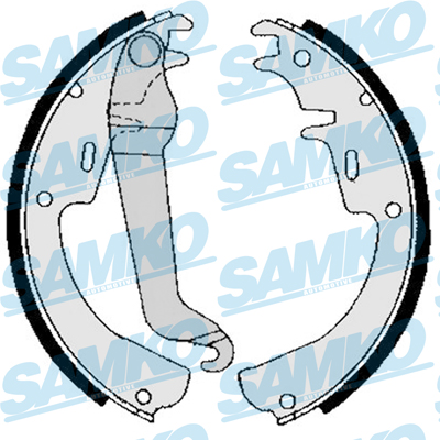 Samko Bremsbackensatz 82540 Für Opel Vaughall