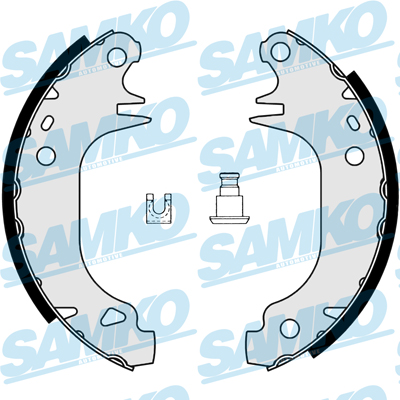 SAMKO Bremsbackensatz 82900 für Citroën
