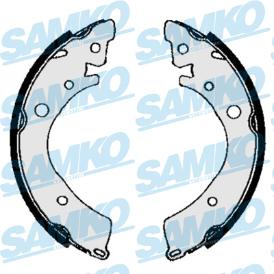 SAMKO Bremsbackensatz 84350 für HONDA