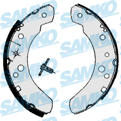 SAMKO Bremsbackensatz 85070 für Ford TALBOT