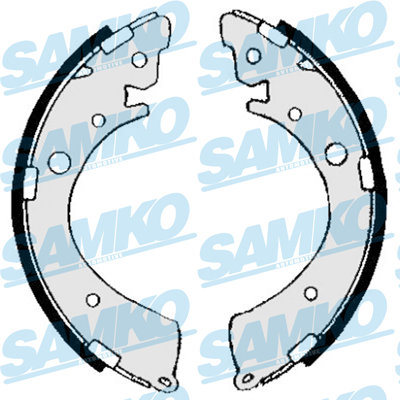 SAMKO Bremsbackensatz 85360 für HONDA