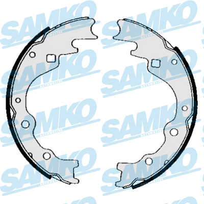 Samko Bremsbackensatz 85450 Für Mazda Kia Asia Motors