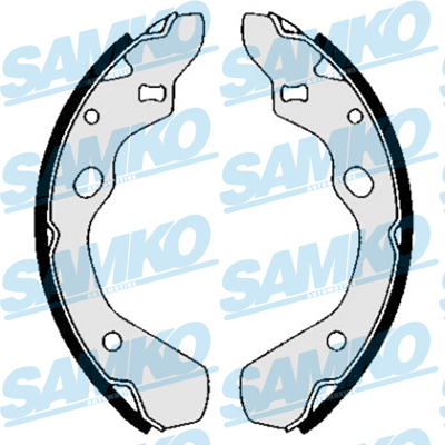 SAMKO Bremsbackensatz 85800 für MAZDA