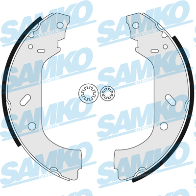 SAMKO Bremsbackensatz 87150 für Fiat Citroën LANCIA Peugeot