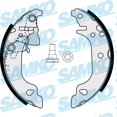 Samko Bremsbackensatz 87920
