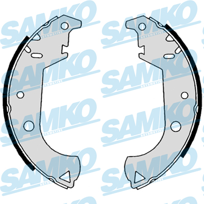 Samko Bremsbackensatz 88650 Für Fiat
