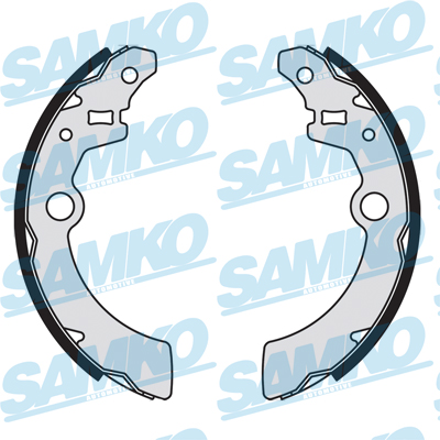 Samko Bremsbackensatz 89070 Für Mazda Suzuki