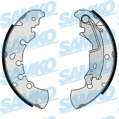 Samko Bremsbackensatz 89120