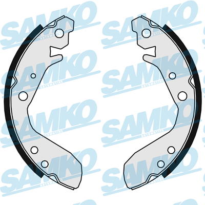Samko Bremsbackensatz 89970 Für Honda
