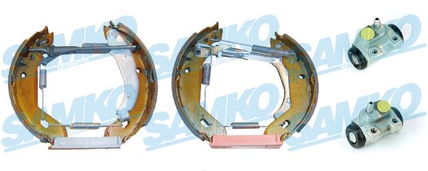 Samko Bremsbackensatz Keg214 Für Peugeot Citroën