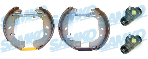 Samko Bremsbackensatz Keg328 Für Peugeot Citroën