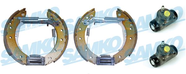 Samko Bremsbackensatz Keg408 Für Renault Dacia