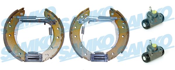 Samko Bremsbackensatz Keg501 Für Citroën