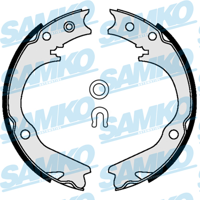 Samko Bremsbackensatz, Feststellbremse 89580 Für Subaru