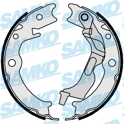 Samko Bremsbackensatz, Feststellbremse 89780 Für Daewoo Chevrolet Suzuki
