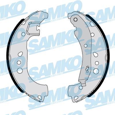 Samko Bremsbackensatz 81197 Für Skoda Vw