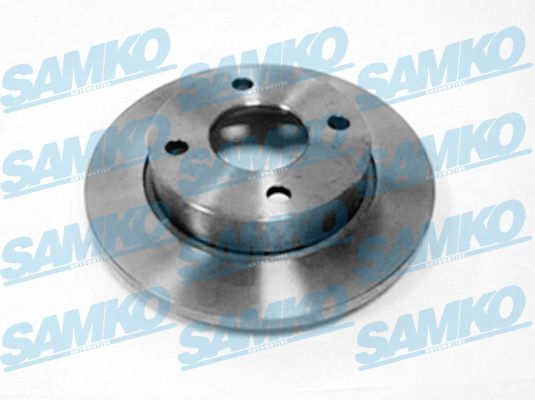 SAMKO Bremsscheibe f1531p voll 240mm 12mm für Ford MAZDA