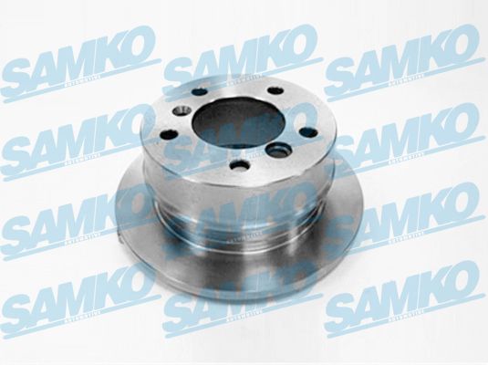 Samko Bremsscheibe M2661p Voll 258Mm 12Mm Für Vw Mercedes