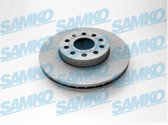 Samko Bremsscheibe A1002vr Belüftet 288Mm 25Mm Für Ford Vw Skoda Audi (Faw) (Svw)