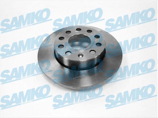 Samko Bremsscheibe A1010p Voll 256Mm 12Mm Für Skoda Vw (Faw) (Svw)