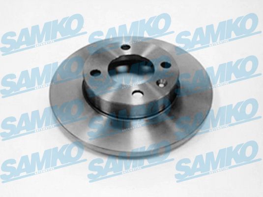 SAMKO Bremsscheibe a1011p voll 239mm 10mm für VW Audi