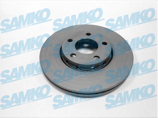 Samko Bremsscheibe A1371vr Belüftet 288Mm 25Mm Für Audi Skoda Vw