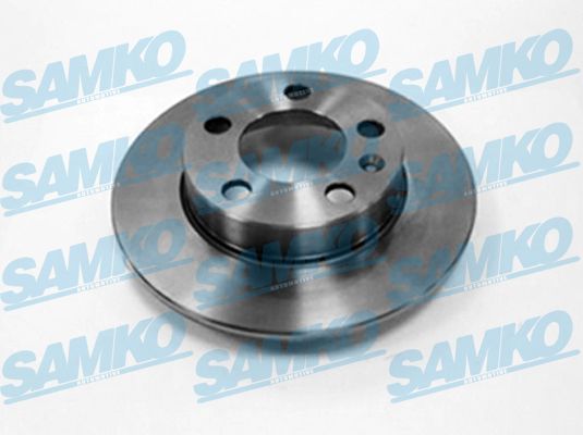 SAMKO Bremsscheibe a1441p voll 232mm 9mm für Zhonghua (BRILLIANCE) VW Audi Skoda (FAW) (SVW)