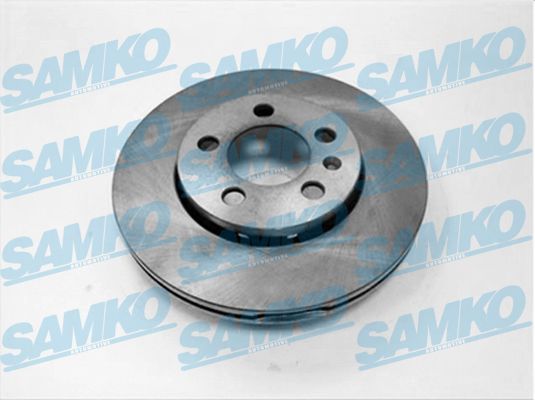 Samko Bremsscheibe A1461v Belüftet 256Mm 22Mm Für Zhonghua (Brilliance) Vw Audi (Faw) Skoda (Svw)