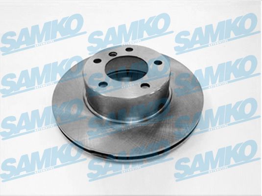 Samko Bremsscheibe B2441v Belüftet 296Mm Für Bmw