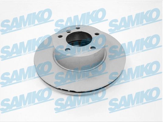 Samko Bremsscheibe B2441vr Belüftet 296Mm 22Mm Für Bmw