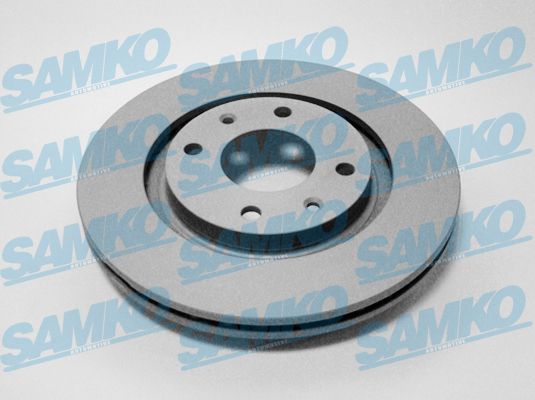 Samko Bremsscheibe C1141vr Belüftet 266Mm 20Mm Für Citroën Peugeot