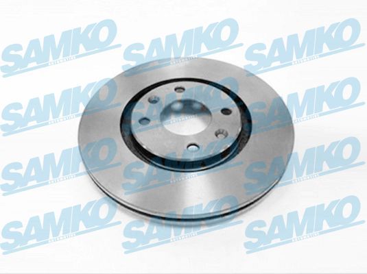 Samko Bremsscheibe C1261v Belüftet 283Mm Für Peugeot Citroën