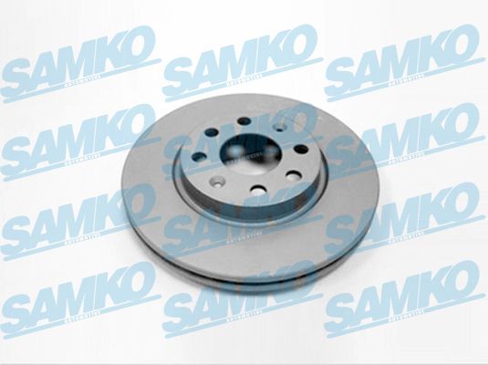 Samko Bremsscheibe F2000vr Belüftet 257Mm Für Fiat