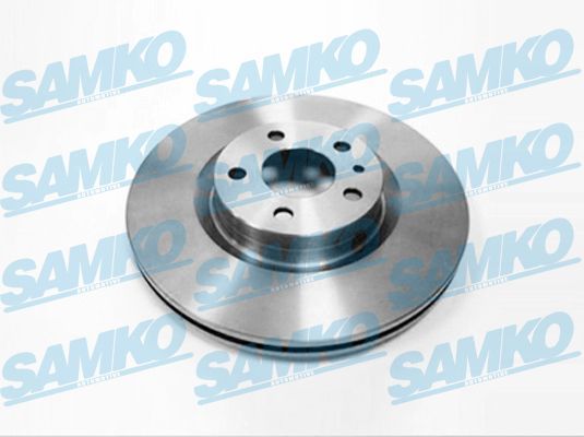Samko Bremsscheibe F2020v Belüftet 284Mm 22Mm Für Fiat