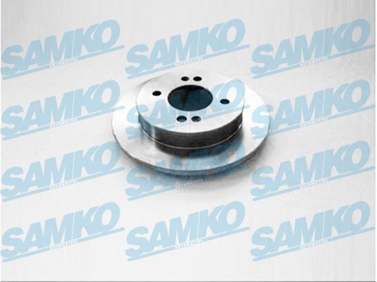 SAMKO Bremsscheibe K2013P hinten rechts links voll 234mm für HYUNDAI KIA 584110X500 58411G6300 5841107500