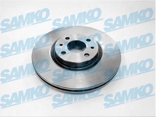 Samko Bremsscheibe L2081v Belüftet 284Mm 22Mm Für Fiat Alfa Romeo