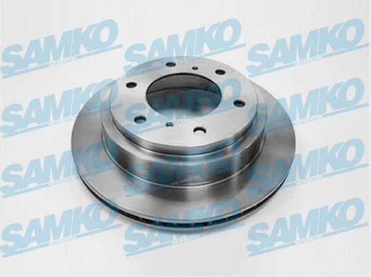 Samko Bremsscheibe M1007v Belüftet 300Mm 22Mm Für Mitsubishi