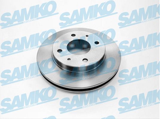 Samko Bremsscheibe M1403v Belüftet 256Mm 24Mm Für Mitsubishi Kia