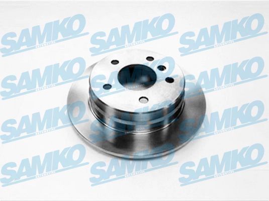 SAMKO Bremsscheibe m2001p voll 258mm 8mm für Mercedes