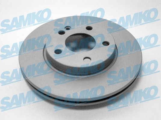 Samko Bremsscheibe M2016vr Belüftet 276Mm 22Mm Für Mercedes