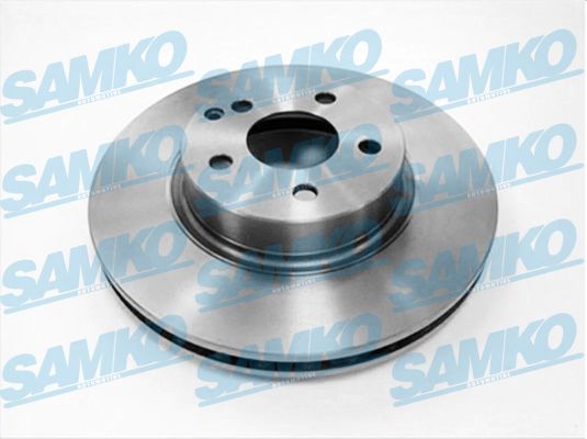 Samko Bremsscheibe M2018v Belüftet 312Mm 28Mm Für Mercedes