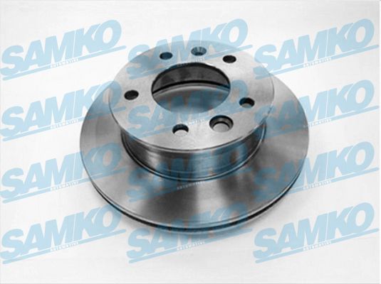 Samko Bremsscheibe M2561v Belüftet 276Mm 22Mm Für Vw Mercedes